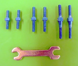 Tamiya 10.40535 GT-01 Alu.Turn.Shaft Blue