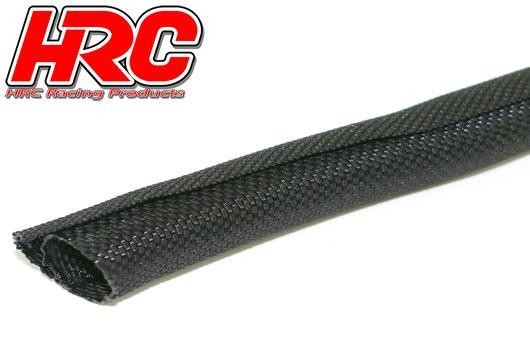 Pro-Line HRC9501SC Cable - Protection WRAP Sleeve - Super Soft - black - 6mm for servo cable (1m)
