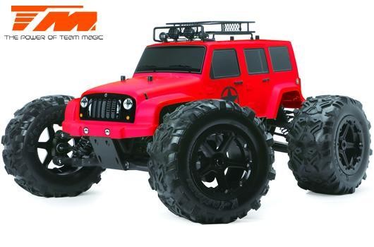 Team Magic TM505008R Car - Monster Truck Electric - 4WD - RTR - Brushless 2250KV - 6S - Waterproof -