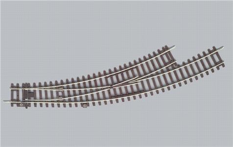 Piko 05.55222 Weiche-Bogen BWL