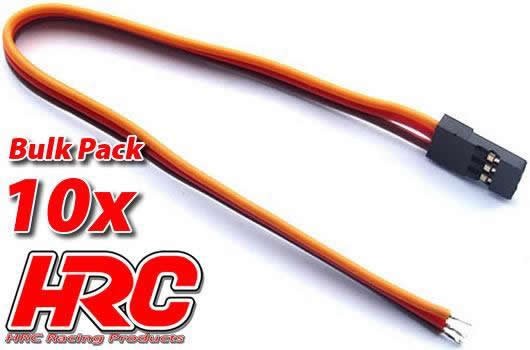 Pro-Line HRC9215B Servo Cable - JR - 30cm Long - BULK 10 pcs