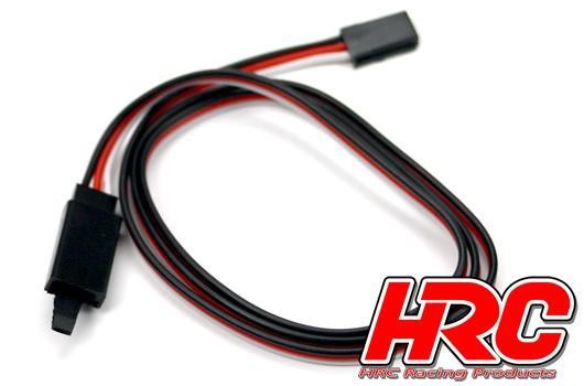 Pro-Line HRC9236CL Servo Extension Cable - with Clip - Male:Female - FUT - 80cm Long