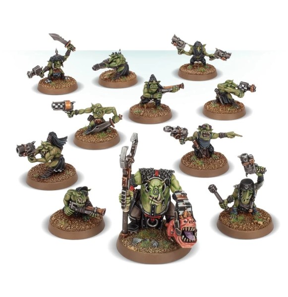 WH40K Orks Runtherd and Gretchin