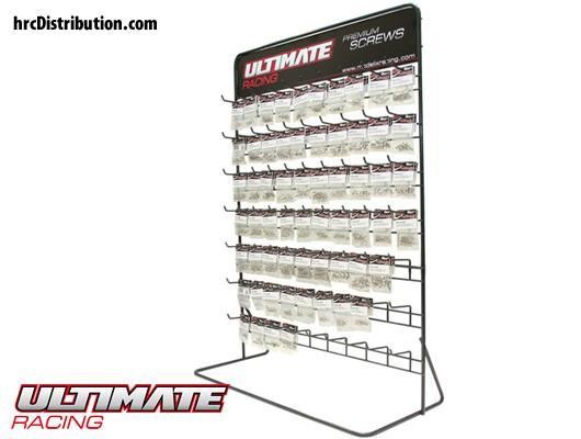 Ultimate Racing UR1600-X5 Screws - Ultimate Premium Screws Display Stand with 5x61 items (305 pcs)
