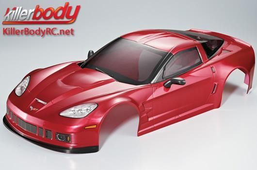 KillerBody KBD48084 Body - 1:7 Touring - Traxxas XO-1 - Scale - Finished - Box - Corvette GT2 - Dark