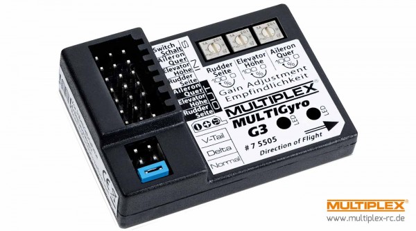 Multiplex 75505-MPX - MULTIGyro G3 Kreiselsystem