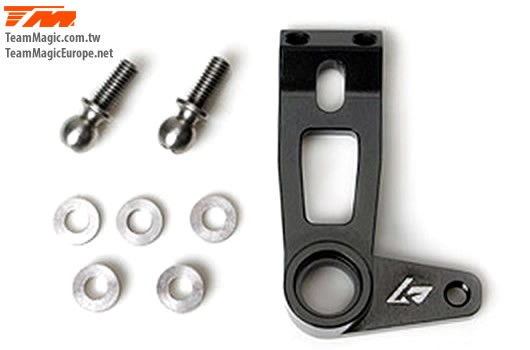 K Factory KF2139 Option Part - E4D - Aluminium 7075 Single Bellcrank for Counter Steering
