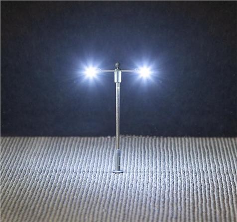 Faller 01.272223 LED-Strassenbeleuchtung, Doppel