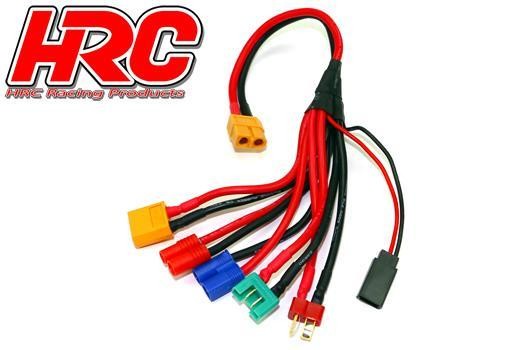 Pro-Line HRC9624 Charger Lead - Gold - XT60 Charger Plug to EC3 : MPX : XT60 : CT4 : Ultra T : Recei