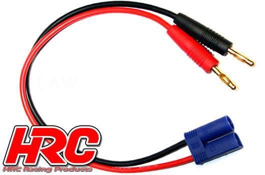 Pro-Line HRC9108 Charger Lead - 4mm Bullet to EC5 Battery Plug - 300mm - Gold