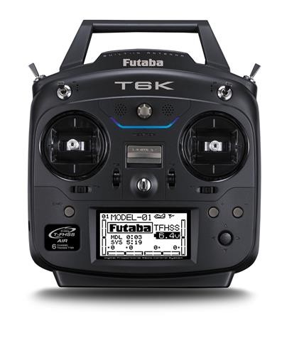 Futaba 20.6144.2 T6K V3S-R3008SB-2.4G Mode 2 ohne Akku : Lader