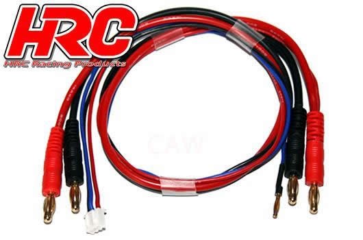 Pro-Line HRC9157 Charger Lead - 4mm Bullet to 4mm & JST Balancer Plug for Hardcase battery - 50c