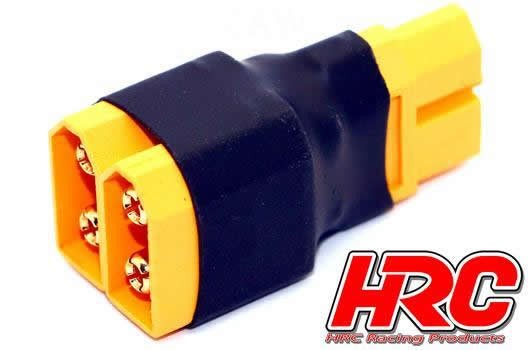 Pro-Line HRC9181C Adapter - for 2 Battery Packs in Parallel - Compact Version - XT60 Plug