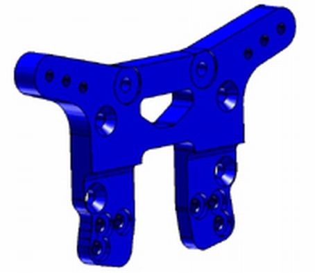 Tamiya 10.40545 GT-01 ALU Rear Damper Stay