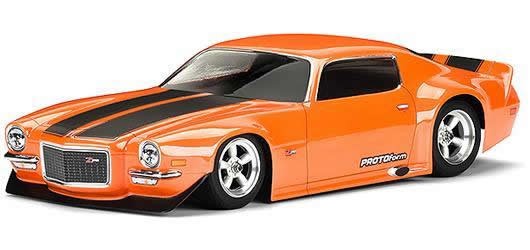 Protoform PRM155240 Body - 1:10 Touring : Drift - 190mm - Clear - 1971 Chevrolet Camaro Z28 (VTA Cla