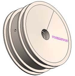 Tamiya 10.51414 TRF201 F Dish Wheels