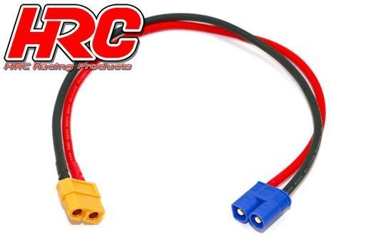 Pro-Line HRC9613 Charger Lead - Gold - XT60 Charger Plug to EC3 Battery Plug - 300mm