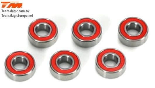K Factory KF40511 Ball Bearings - metric - 5x11x4mm - ZF Bearing (6 pcs)