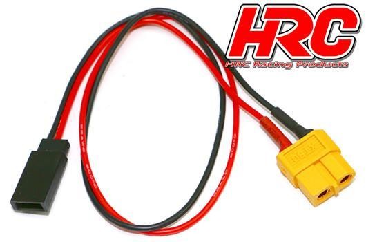 Pro-Line HRC9618 Charger Lead - Gold - XT60 Charger Plug to Receiver Battery JR Universal Plug - 300