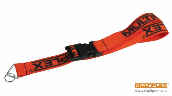 Multiplex 85715-MPX - Sendertragegurt COCKPIT SX 7:9 orange