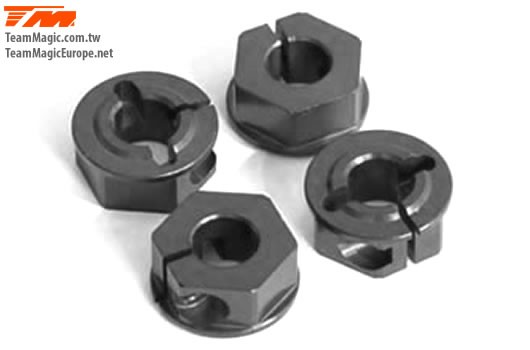 K Factory KF1418T Option Part - TM E4D:E4D-MF - Aluminium Hex Wheel Adaptor