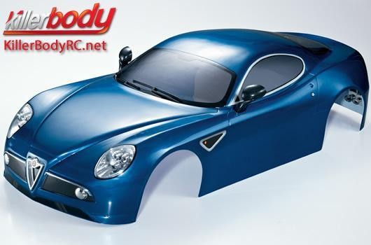 KillerBody KBD48093 Body - 1:7 Touring - Traxxas XO-1 - Scale - Finished - Box - Alfa Romeo 8C - Dar