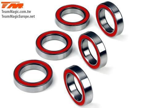 K Factory KF41015 Ball Bearings - metric - 10x15x4mm - ZF Bearing (6 pcs)