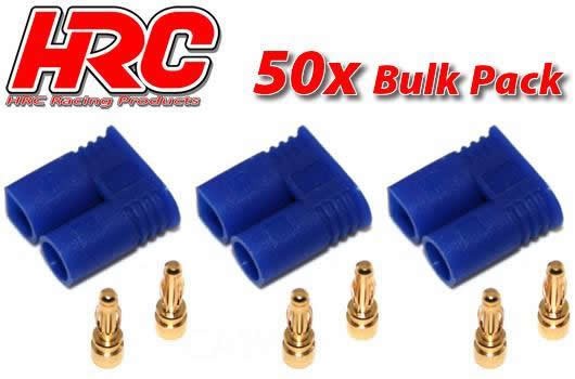 Pro-Line HRC9050C Connector - EC2 - Male (50 pcs) - Gold