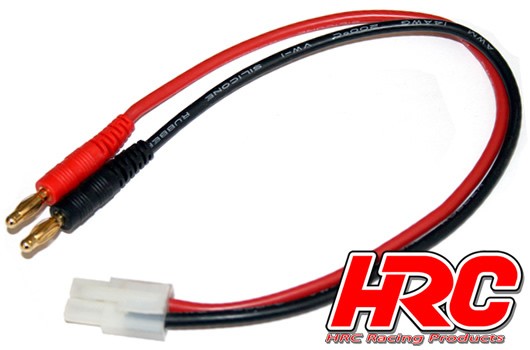 Pro-Line HRC9111 Charger Lead - 4mm Bullet to Tamiya Battery Plug - 300mm - Gold
