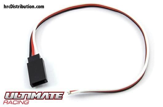 Ultimate Racing UR46136 Battery Cable - Twist - Futaba type - Female - 20cm Long