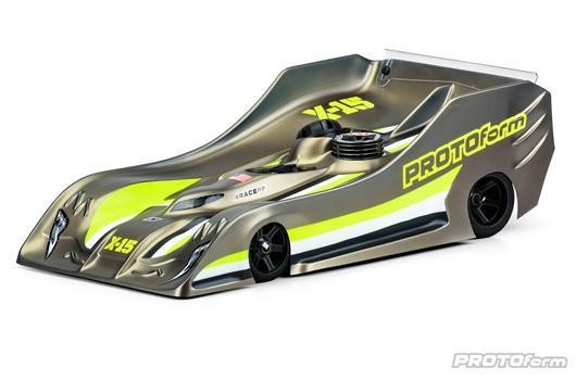 Protoform PRM156930 Body - 1:8 On Road - Clear - X15 Lightweight