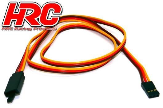 Pro-Line HRC9245CL Servo Extension Cable - with Clip - Male:Female - JR - 60cm Long