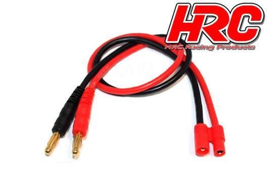 Pro-Line HRC9104 Charger Lead - 4mm Bullet to HXT3.5 Battery Plug - 300mm - Gold