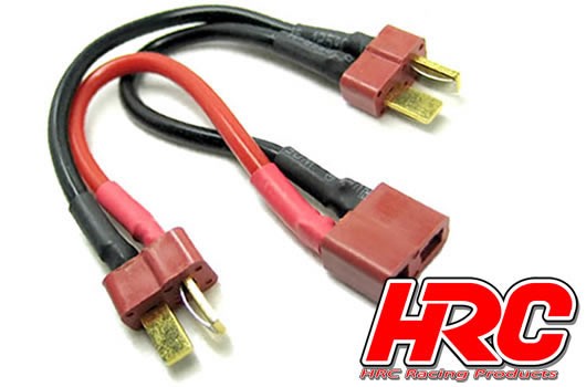 Pro-Line HRC9174A Adapter - for 2 Battery Packs in Series - 14AWG Cable - Ultra T Plug