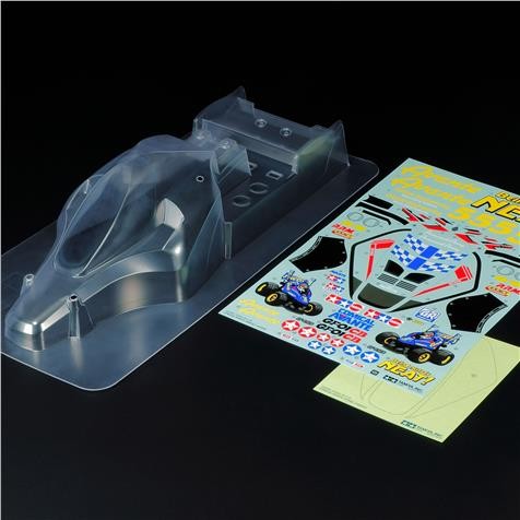 Tamiya 10.51655 Comical Avante Body Parts Set (clear)