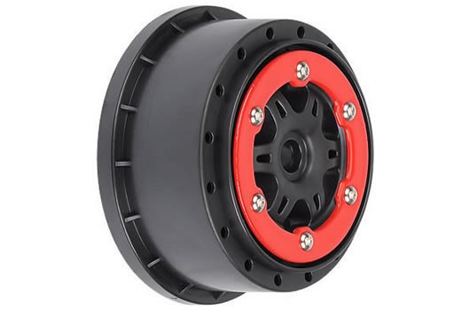 Pro-Line PRO271604 Wheels - 1:10 Short Course - Front - 2.2":3.0" - Split Six - Bead-Loc -