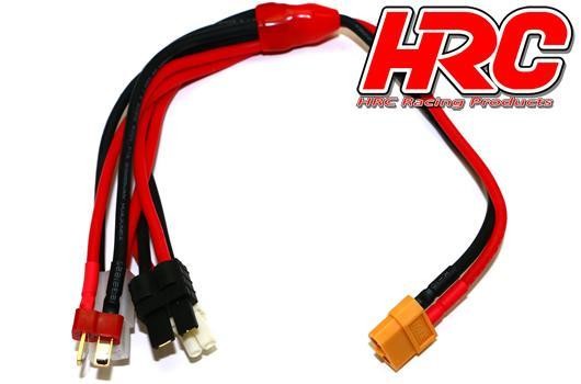 Pro-Line HRC9623 Charger Lead - Gold - XT60 Charger Plug to Tamiya : Mini Tamiya : TRX : Ultra T Plu