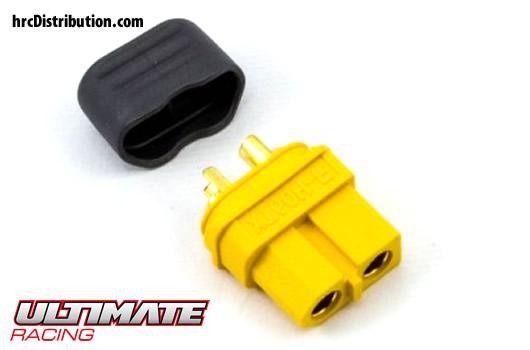 Ultimate Racing UR46208 Connector - Gold - XT60 - Male (1 pc)