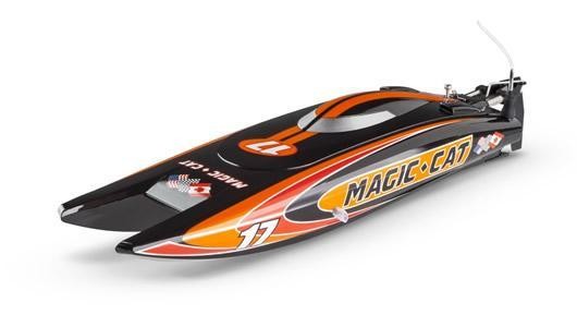 Joysway JOY8108V5 Race Boat - Electric - RTR - Magic Cat V5 - with 6.4V 320mAh LiFe & USB:12V Ch