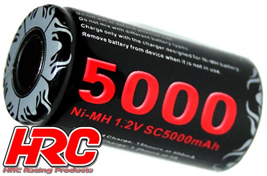 HRC Racing HRC05150 Battery - 1 cell - NiMH - 1.2V 5000mAh