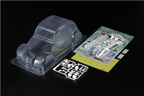 Tamiya 10.51617 Citroen 2CV Rally Body Parts Set