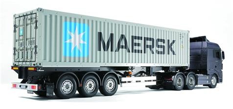 Tamiya 10.56326 40-Foot Container Semi-Trailer Maersk