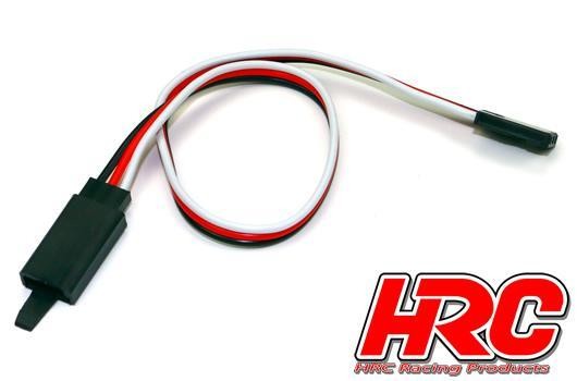 Pro-Line HRC9231CL Servo Extension Cable - with Clip - Male:Female - FUT - 20cm Long