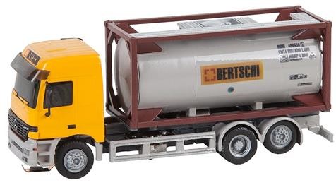 Faller 01.161483 LKW MB Actros L’02 Chemietransporter Bertschi