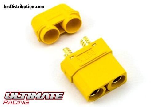 Ultimate Racing UR46302 Connector - Gold - XT90 - Male (1 pc)