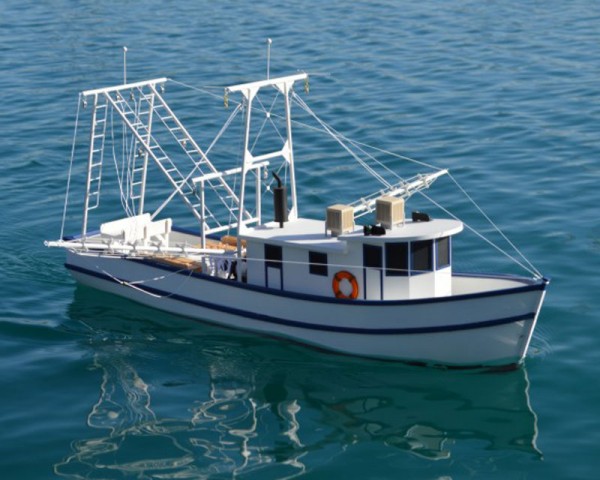 Krick ds1271 Rusty Shrimps-Boot 1:24 Bausatz