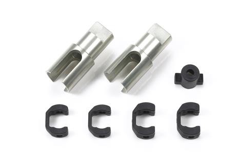 Tamiya 10.51647 TRF420 Aluminum Front Direct Cups (2)