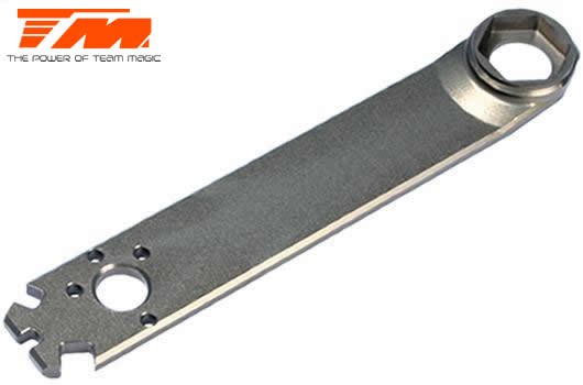 Hard Racing HARD1039 Tool - Hard Coated Wheel Nut & Flywheel Wrench