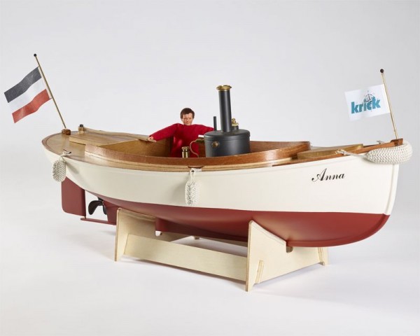 Krick 20211 Anna II Dampfbarkasse Baukasten