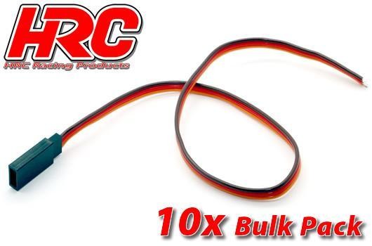 Pro-Line HRC9217B Servo Cable - JR socket - 30cm Long - BULK 10 pcs